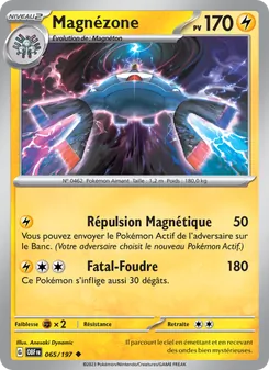 Magnézone, Flammes Obsidiennes 065