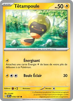 Têtampoule, Flammes Obsidiennes 074