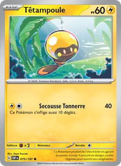 Têtampoule, Flammes Obsidiennes 075