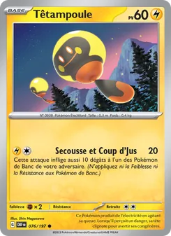 Têtampoule, Flammes Obsidiennes 076