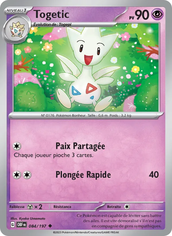 Togetic, Flammes Obsidiennes 084