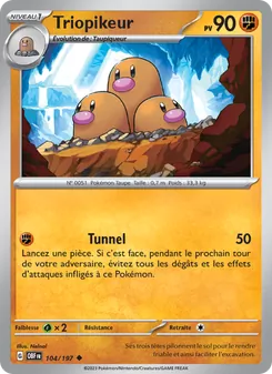 Triopikeur, Flammes Obsidiennes 104