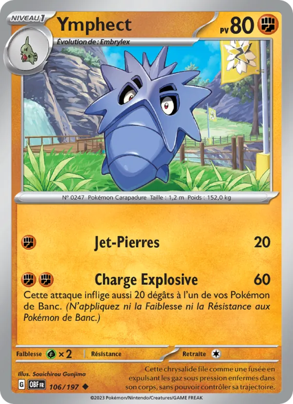 Ymphect, Flammes Obsidiennes 106