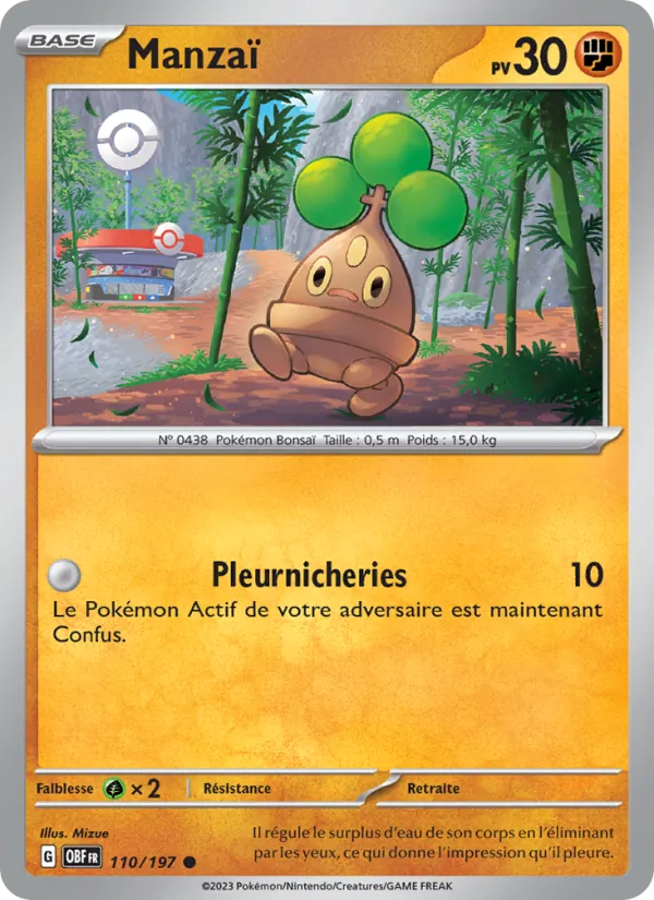 Manzaï, Flammes Obsidiennes 110