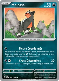 Malosse, Flammes Obsidiennes 131