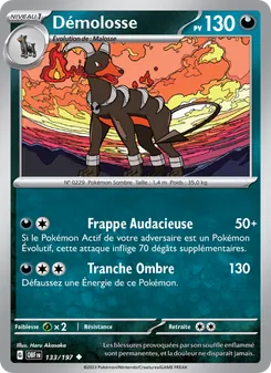 Démolosse, Flammes Obsidiennes 133