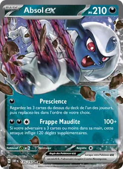 Absol-ex, Flammes Obsidiennes 135