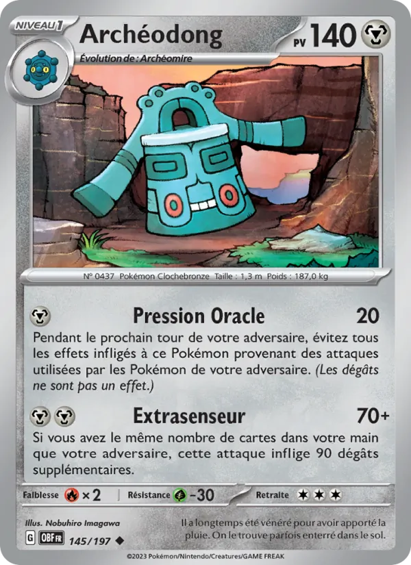 Archéodong, Flammes Obsidiennes 145
