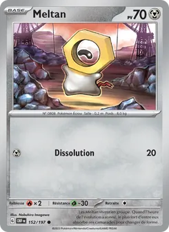 Meltan, Flammes Obsidiennes 152