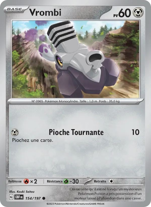 Vrombi, Flammes Obsidiennes 154