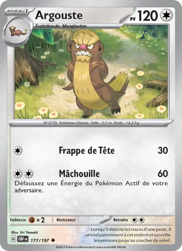 Argouste, Flammes Obsidiennes 177