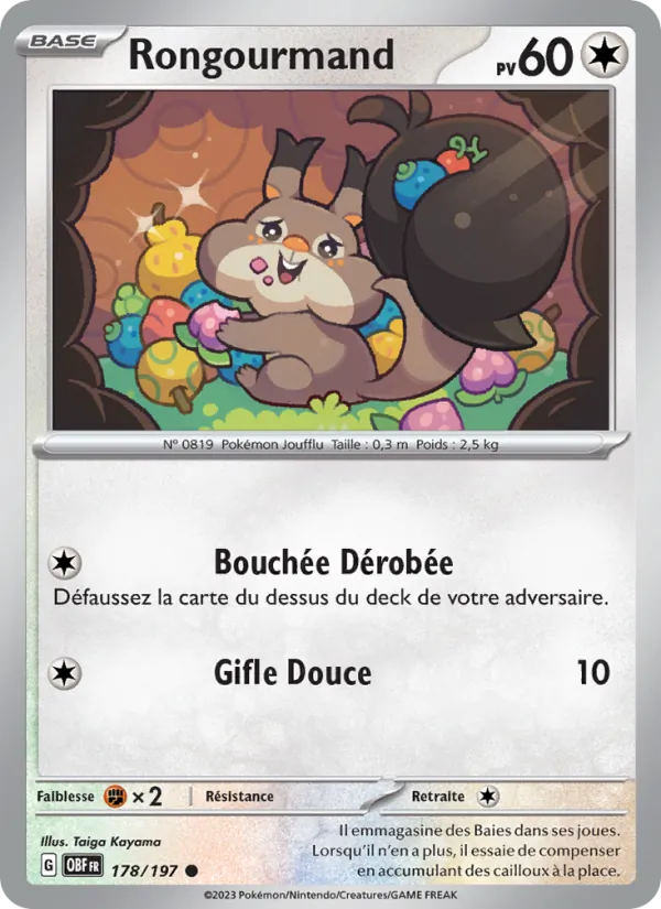Rongourmand, Flammes Obsidiennes 178