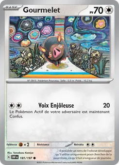 Gourmelet, Flammes Obsidiennes 181
