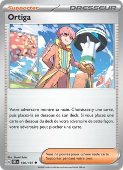 Ortiga, Flammes Obsidiennes 190