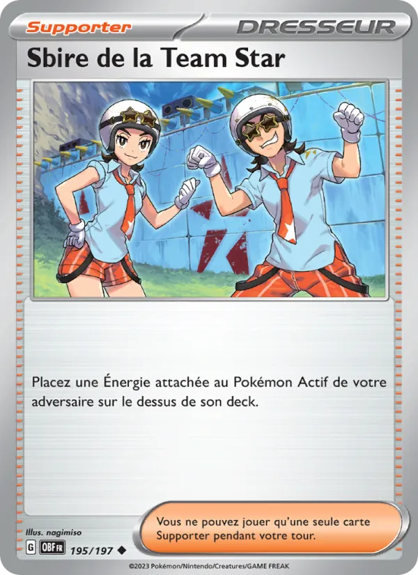 Sbire de la Team Star, Flammes Obsidiennes 195