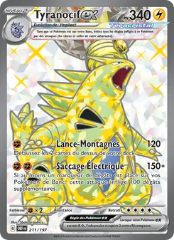 Tyranocif-ex, Flammes Obsidiennes 211