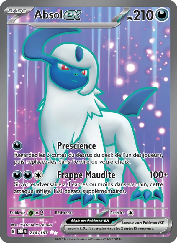 Absol-ex, Flammes Obsidiennes 214