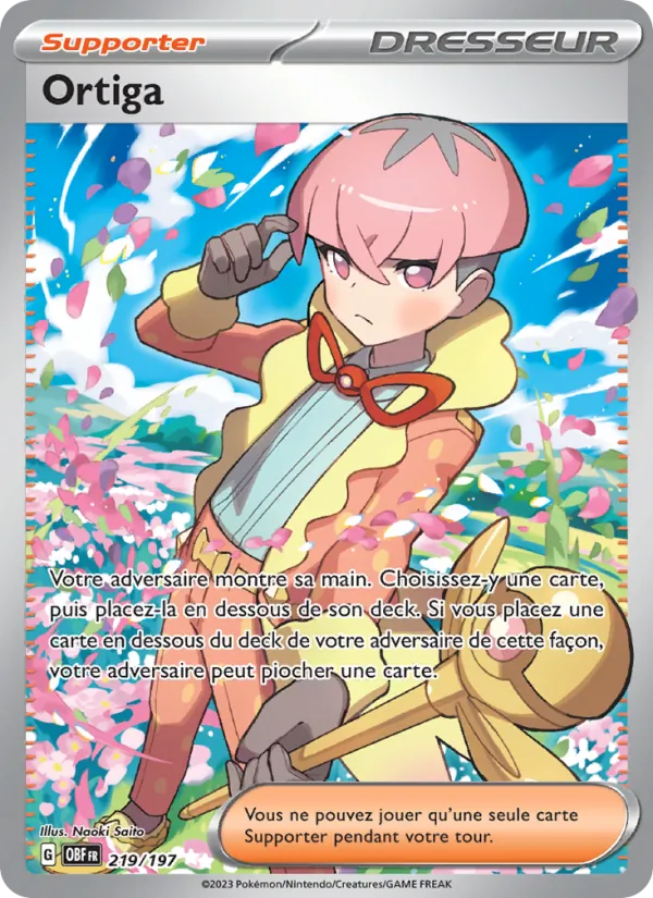 Ortiga, Flammes Obsidiennes 219