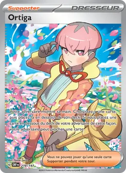 Ortiga, Flammes Obsidiennes 219