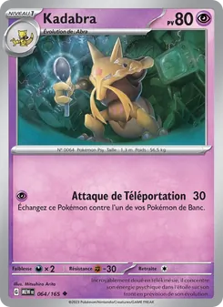 Kadabra, 151 064