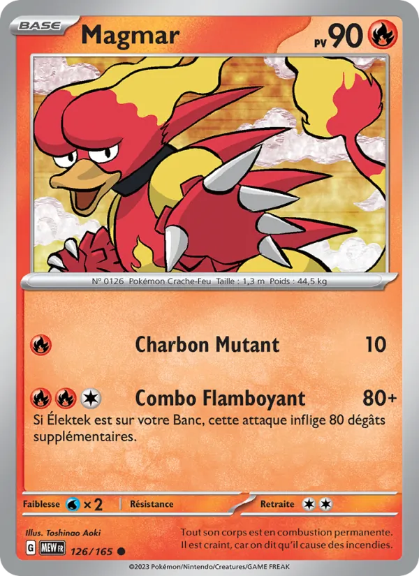 Magmar, 151 126