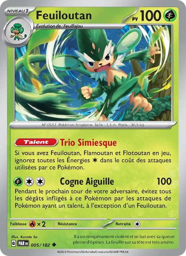 Feuiloutan, Faille Paradoxe 005
