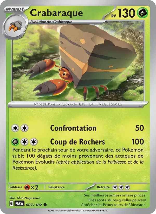 Crabaraque, Faille Paradoxe 007