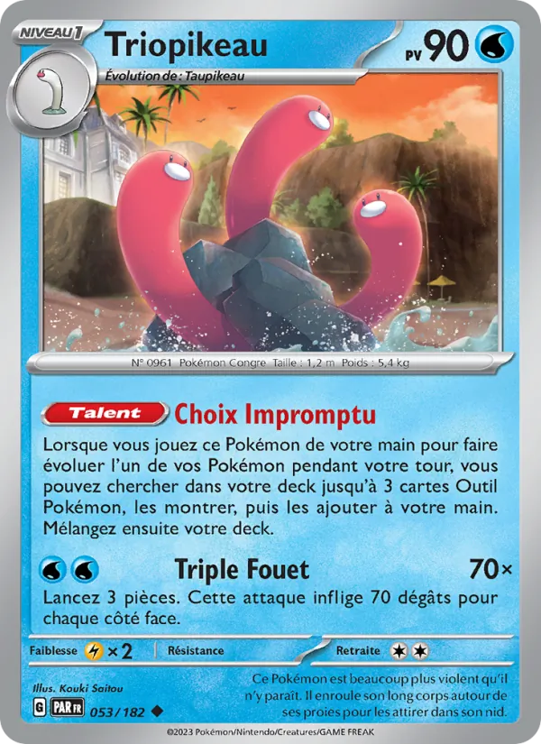 Triopikeau, Faille Paradoxe 053