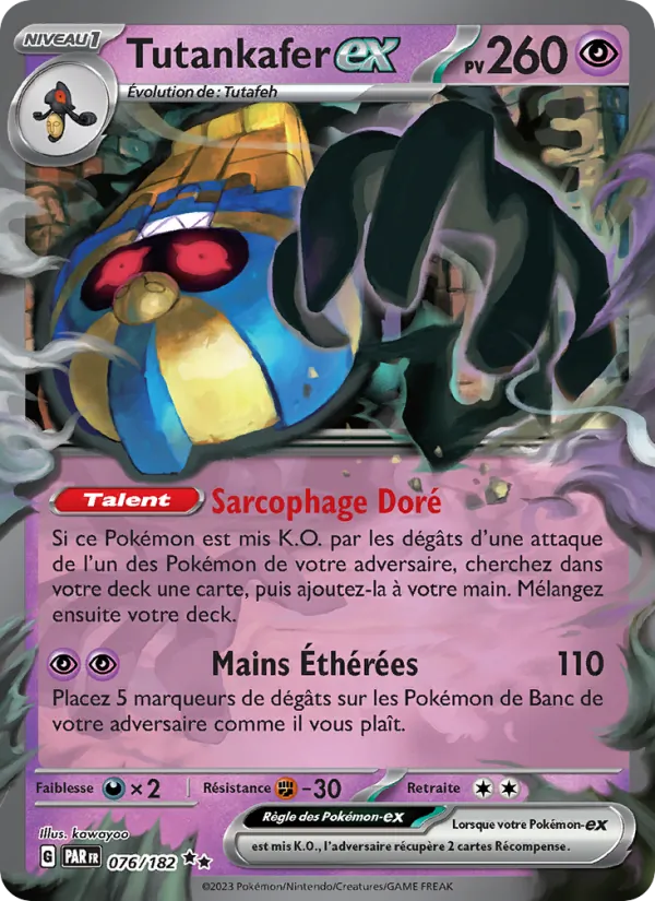 Tutankafer-ex, Faille Paradoxe 076