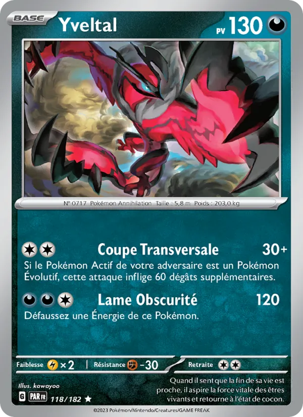 Yveltal, Faille Paradoxe 118