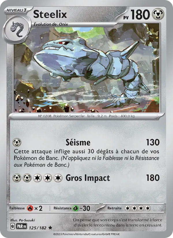 Steelix, Faille Paradoxe 125
