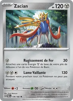 Zacian, Faille Paradoxe 136