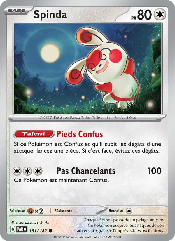 Spinda, Faille Paradoxe 151