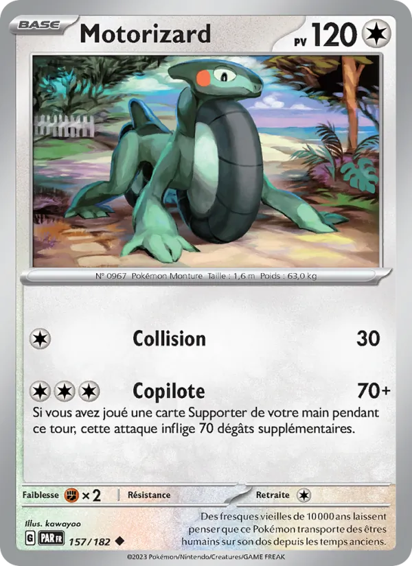 Motorizard, Faille Paradoxe 157
