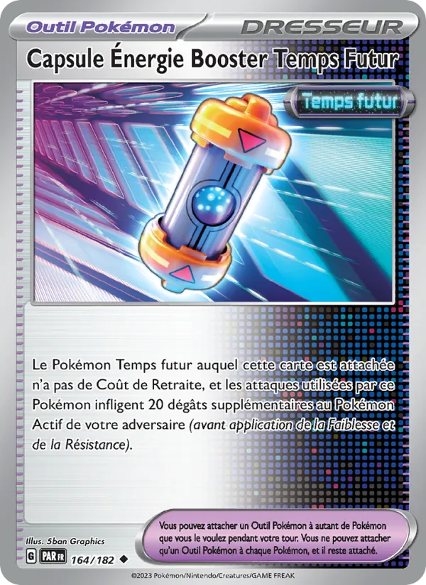 Capsule Énergie Booster Temps Futur, Faille Paradoxe 164