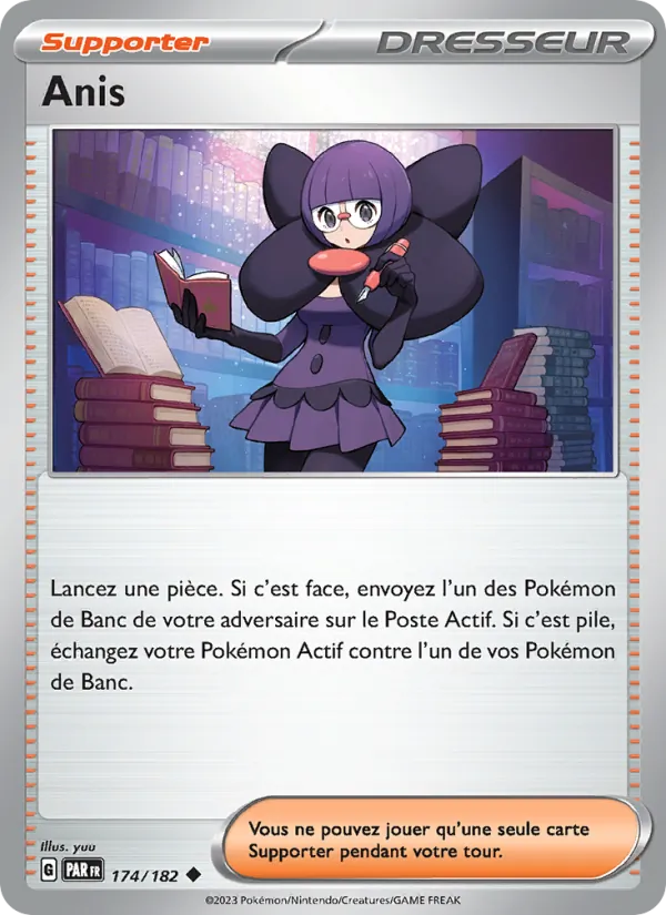 Anis, Faille Paradoxe 174