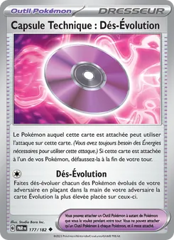 Capsule Technique : Dés-Évolution, Faille Paradoxe 177