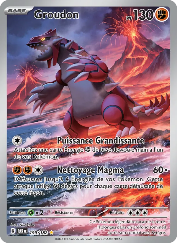 Groudon, Faille Paradoxe 199