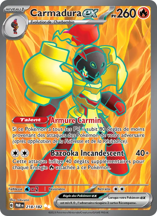 Carmadura-ex, Faille Paradoxe 218
