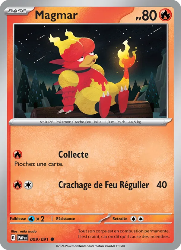 Magmar, Destinées de Paldea 009