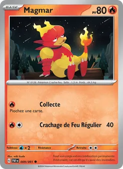 Magmar, Destinées de Paldea 009
