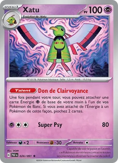 Xatu, Destinées de Paldea 026