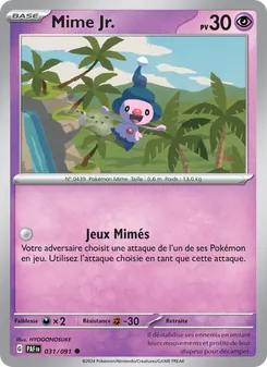 Mime Jr., Destinées de Paldea 031
