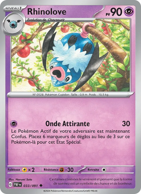 Rhinolove, Destinées de Paldea 033