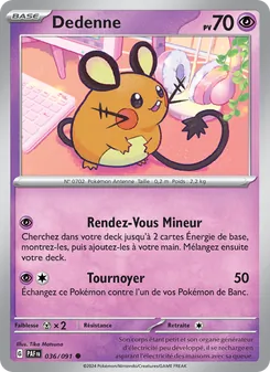 Dedenne, Destinées de Paldea 036