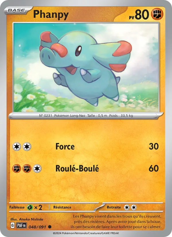 Phanpy, Destinées de Paldea 048