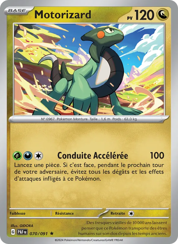 Motorizard, Destinées de Paldea 070