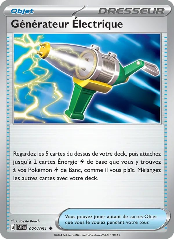 Générateur Électrique, Destinées de Paldea 079