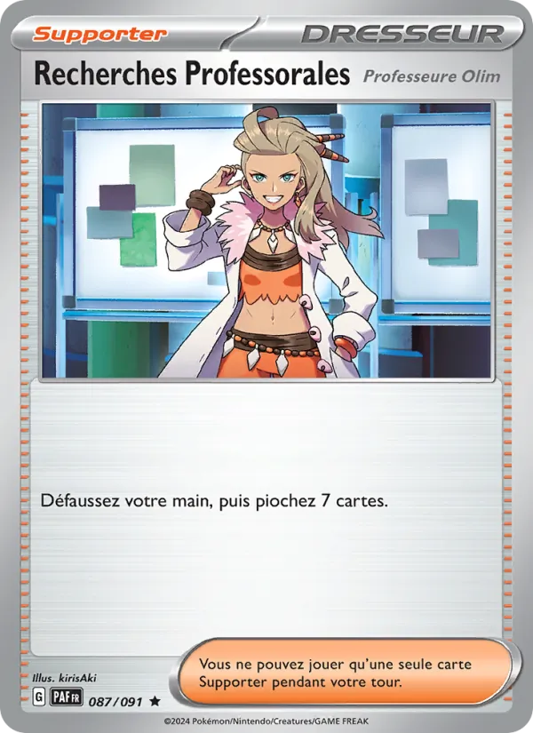 Recherches Professorales, Destinées de Paldea 087