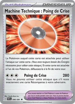 Capsule Technique : Poing de Crise, Destinées de Paldea 090